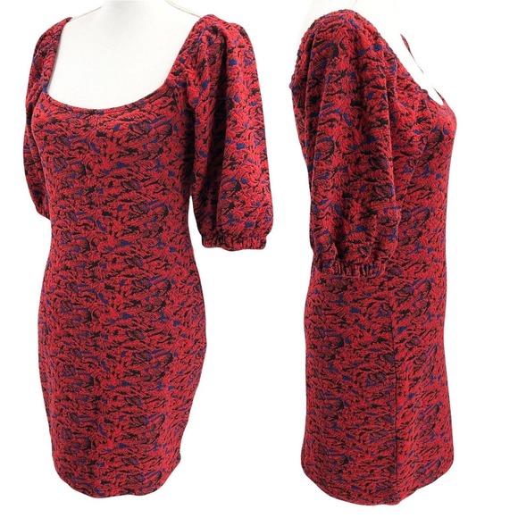 Free People NEW Womens Size XS Sunset Body-Con Stretch Pullover Mini Dress - Picture 4 of 7